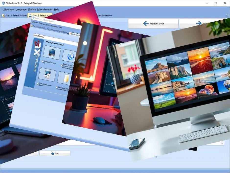 Slide Show on Computer