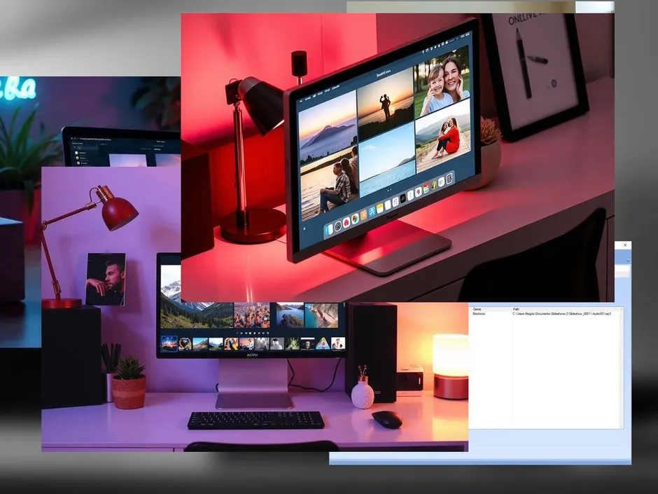 Slideshow Creator with Music